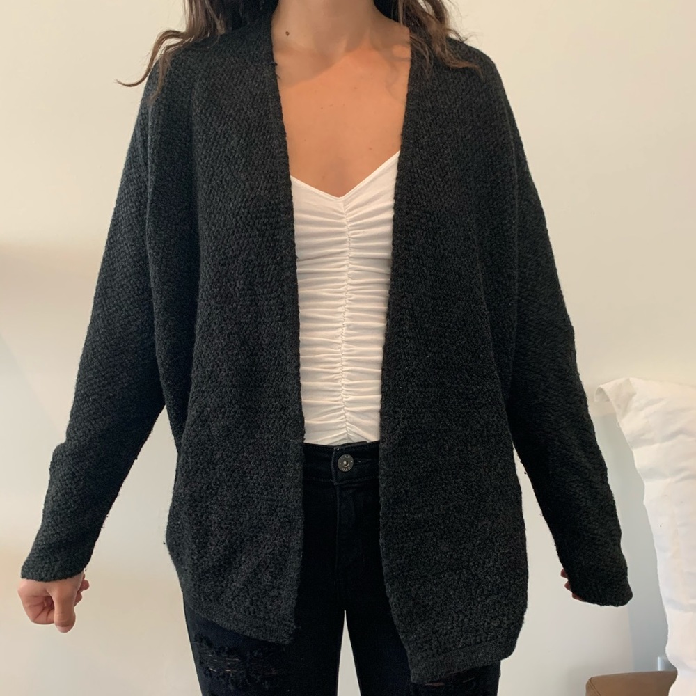 Open cardigan